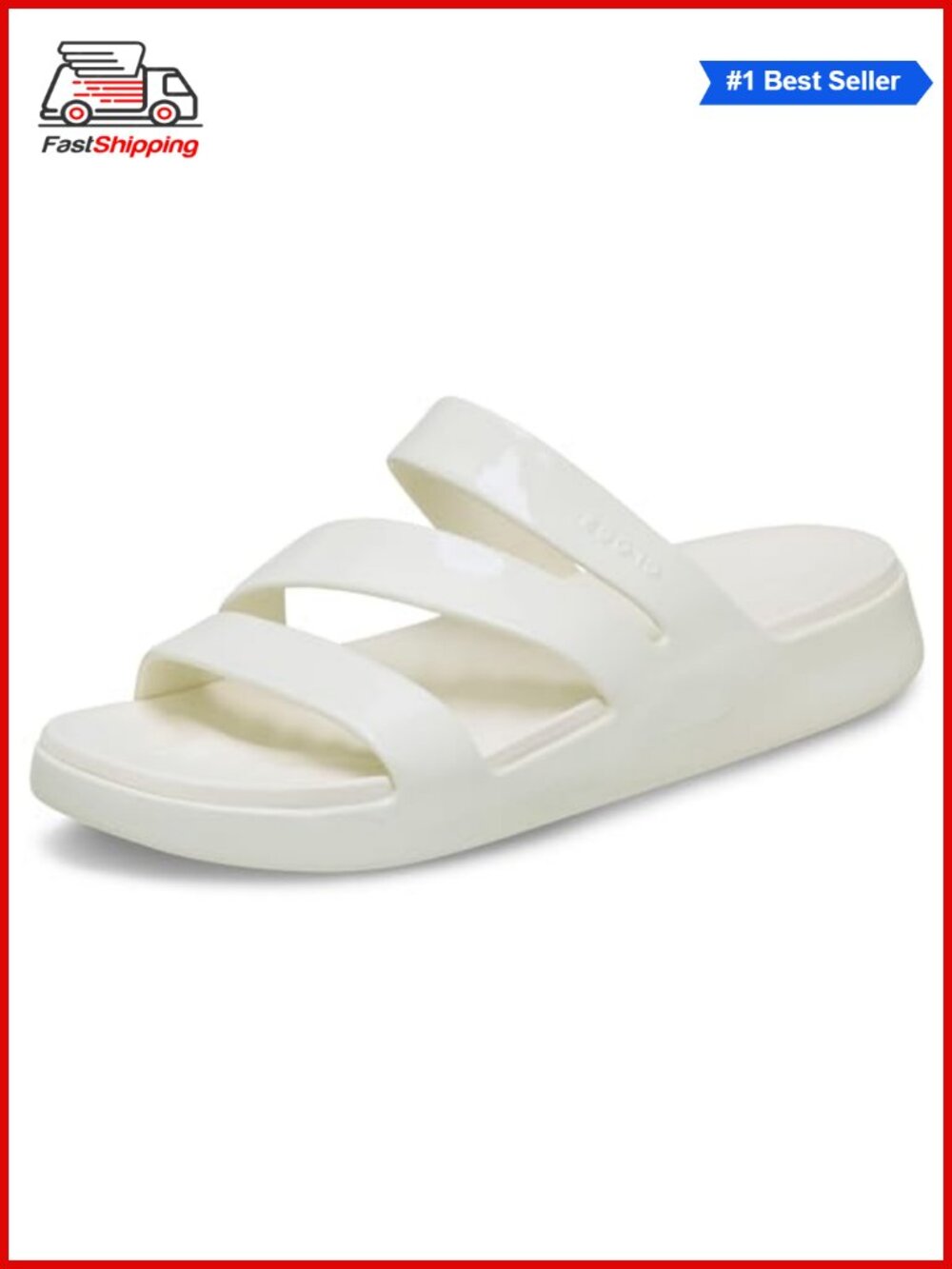 Crocs Getaway Strappy Platform Sandals Lightweight Comfort